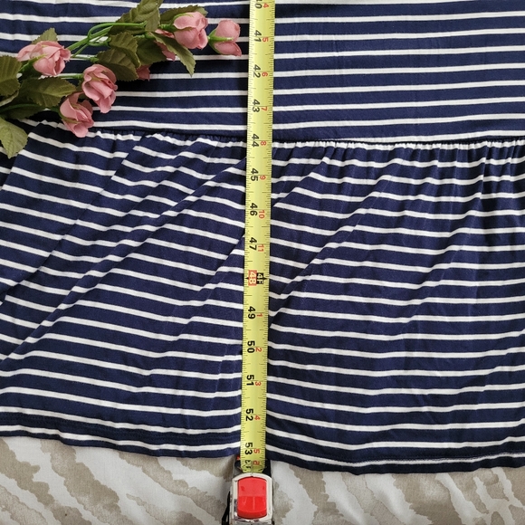 Xs - Old Navy - Maxi striped dress Navy blue white - Picture 8 of 14